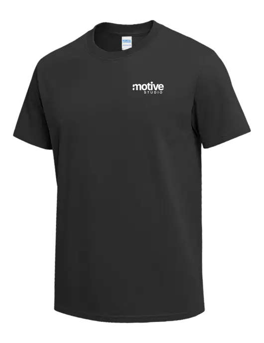 Charcoal Heavyweight 6.1 oz T-Shirt w/Motive Studio Logo