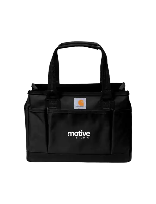 Carhartt Black Utility Tote w/Motive Studio Logo