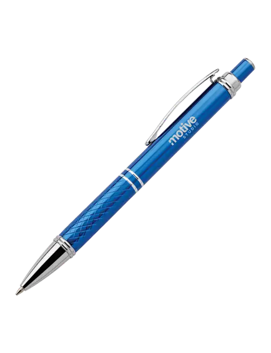 Royal Stellar Scribe Pen - Black Ink w/Motive Studio Logo