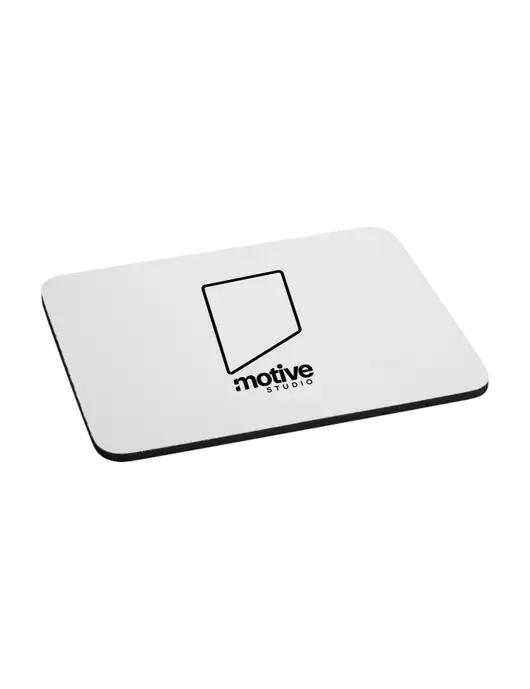Neoprene Mouse Pad 9.25" x 7.75"  w/Motive Studio Logo