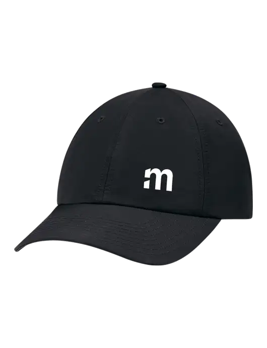 Richardson Relaxed Performance Lite Black Cap w/m Icon Logo