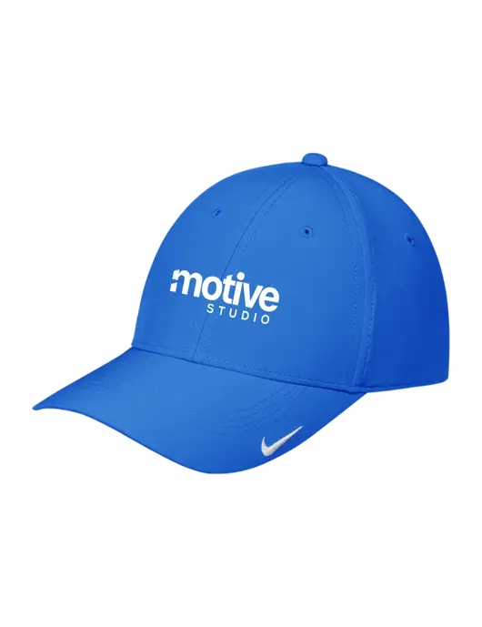 Nike Royal Dri-FIT Legacy Cap w/Motive Studio Logo