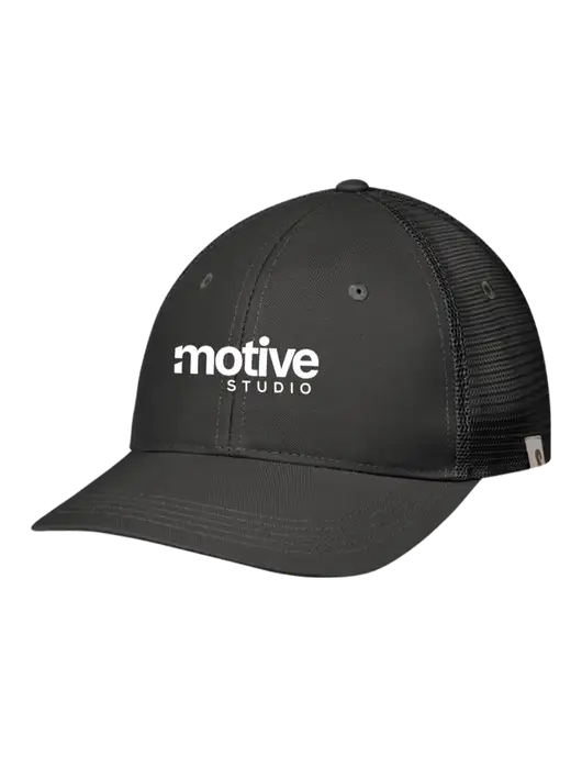 Carhartt Black Trucker Rugged Pro Series Cap w/Motive Studio Logo