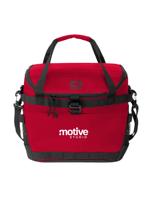 OGIO Red Sprint 24-Pack Cooler w/Motive Studio Logo