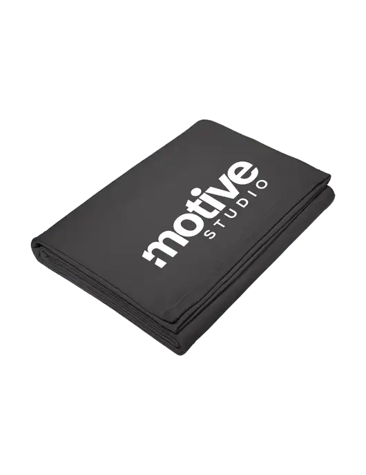 Core Charcoal Fleece Sweatshirt Blanket w/Motive Studio Logo