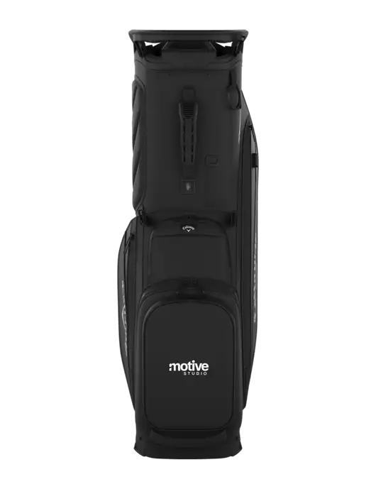 Callaway Fairway 14 Black Golf Bag w/Motive Studio Logo