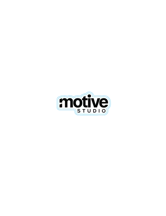 Hard Hat Decal  w/Motive Studio Logo