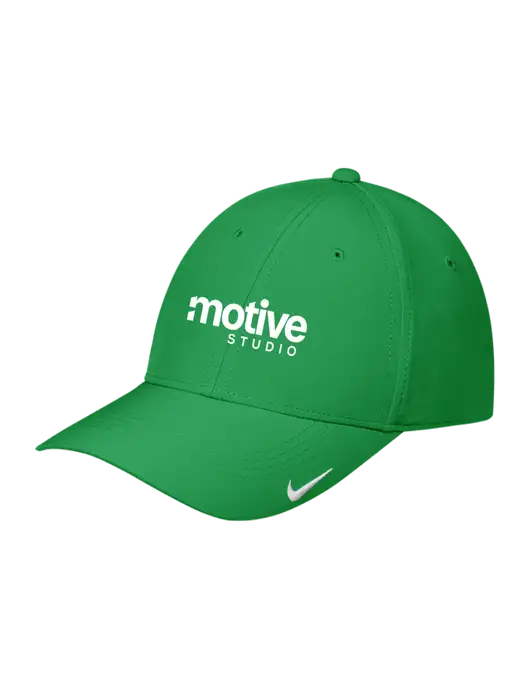 Nike Kelly Green Dri-FIT Legacy Cap w/Motive Studio Logo