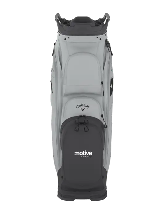 Callaway Org 14 Light Grey Golf Bag  w/Motive Studio Logo