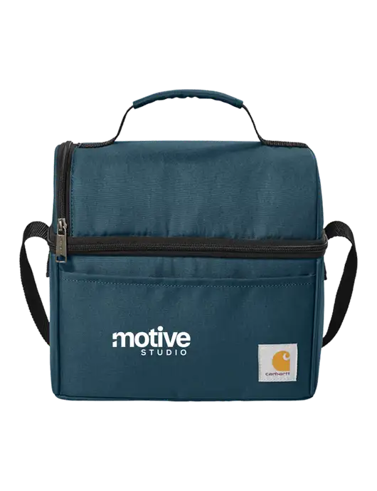 Carhartt Light Navy Lunch 6-Can Cooler w/Motive Studio Logo