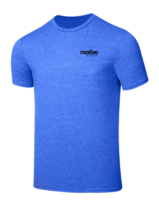 Seriously Soft Royal Frost T-Shirt w/Motive Studio Logo
