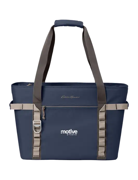Eddie Bauer Navy Max Cool Tote Cooler  w/Motive Studio Logo