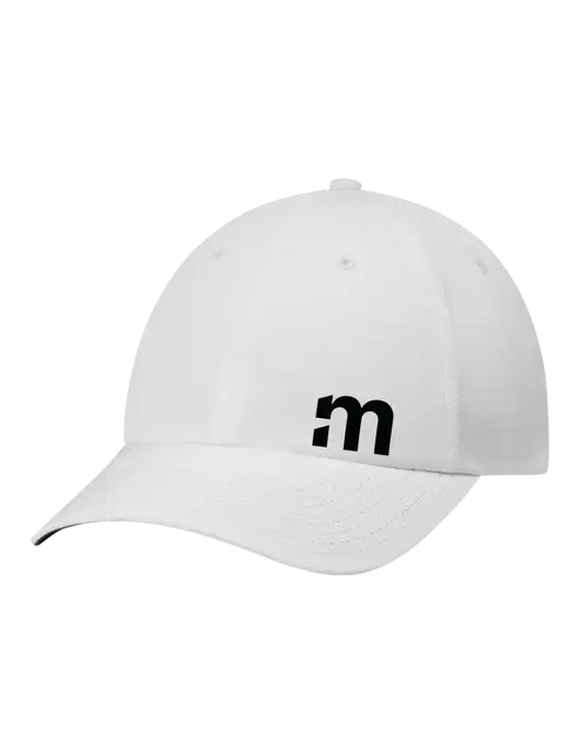 Richardson Relaxed Performance Lite White Cap w/m Icon Logo