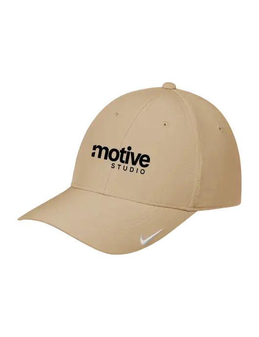 Nike Tan Dri-FIT Legacy Cap w/Motive Studio Logo