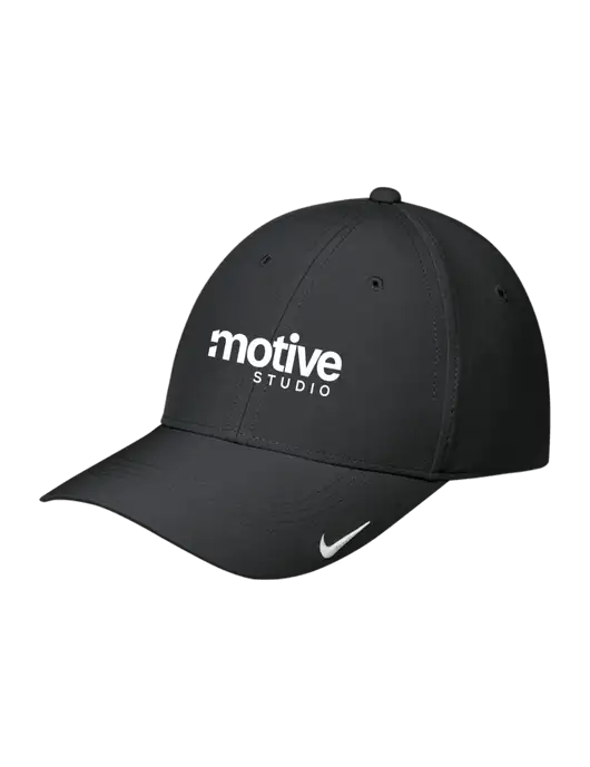 Nike Black Dri-FIT Legacy Cap w/Motive Studio Logo