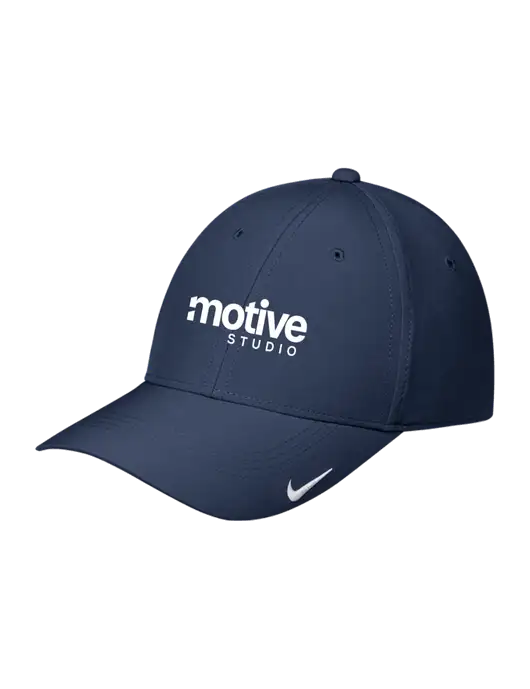 Nike Navy Dri-FIT Legacy Cap w/Motive Studio Logo