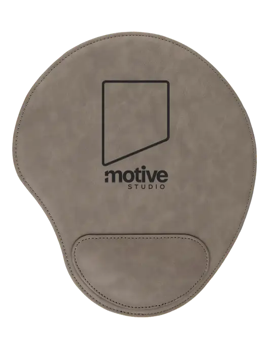 Gray Leatherette Mouse Pad w/Motive Studio Logo