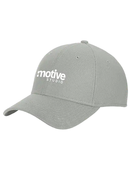 New Era Diamond Era Medium Grey Stretch Cap w/Motive Studio Logo
