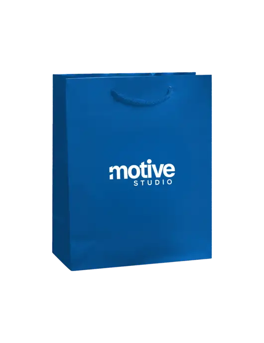 Royal Gift Bag Gloss 8x10 w/Motive Studio Logo
