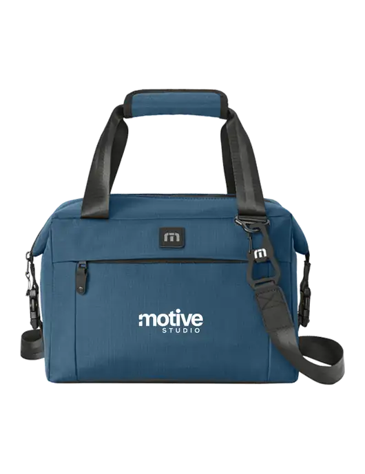 TravisMathew Light Navy Chill’n 12-Can Cooler w/Motive Studio Logo