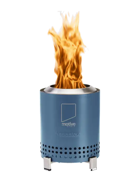 Solo Stove Light Navy Mesa  w/Motive Studio Logo