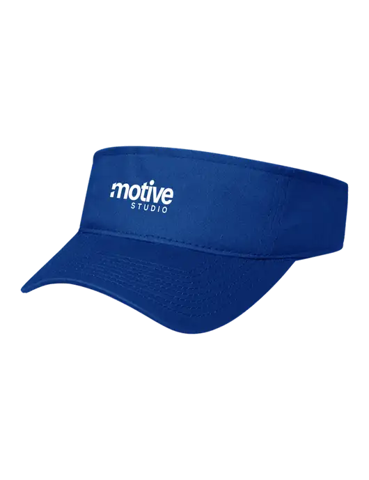 Royal Cap Visor w/Motive Studio Logo
