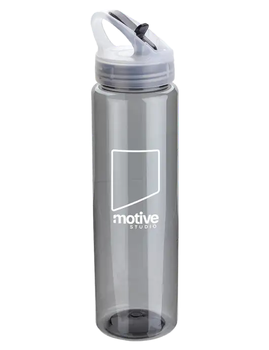 Buddy Smoke 32 oz PET Bottle with Flip Lid w/Motive Studio Logo