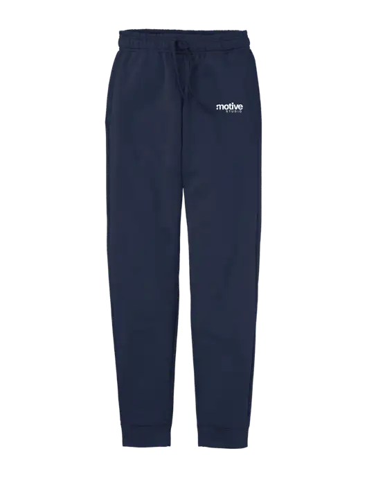 Core Fleece Navy Jogger w/Motive Studio Logo