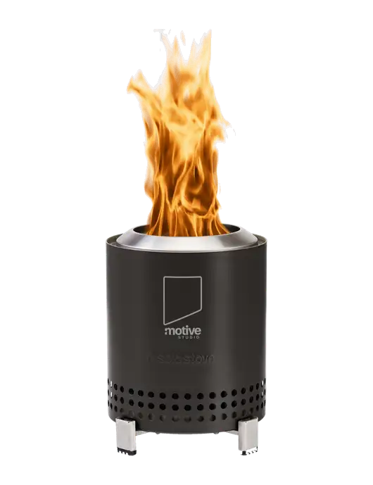 Solo Stove Black Mesa  w/Motive Studio Logo