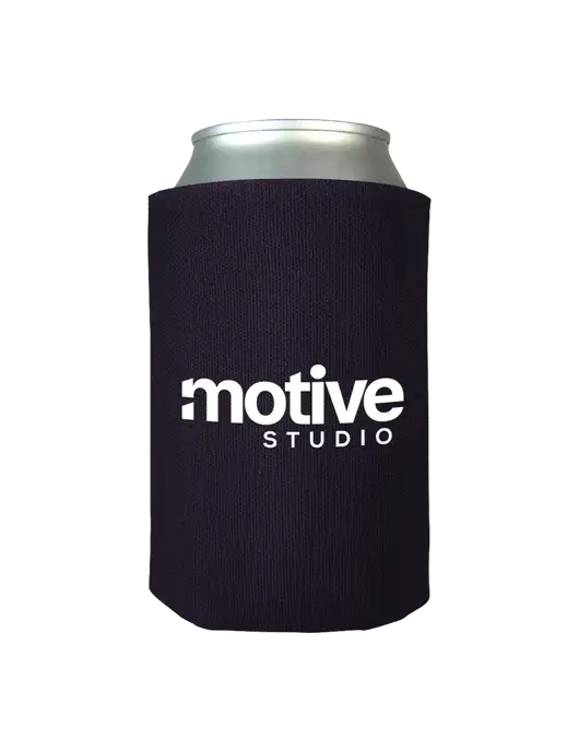 Dark Purple Foam Coolie w/Motive Studio Logo